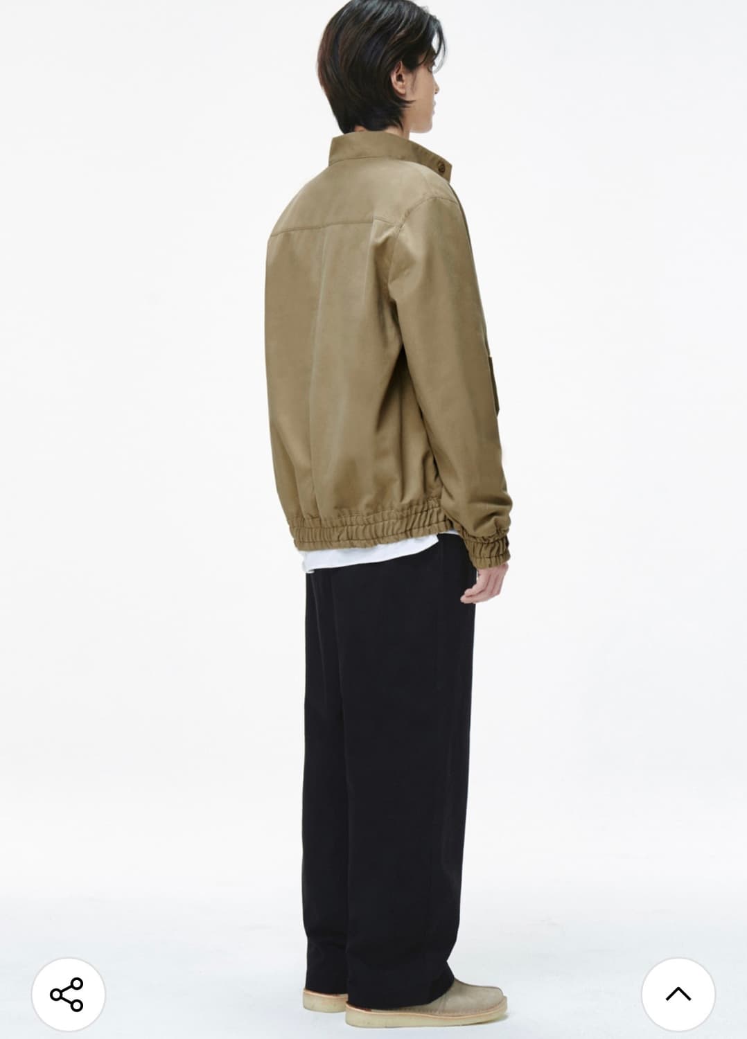 아노블리어 해링턴 바라쿠타자켓 L사이즈  상품이미지6