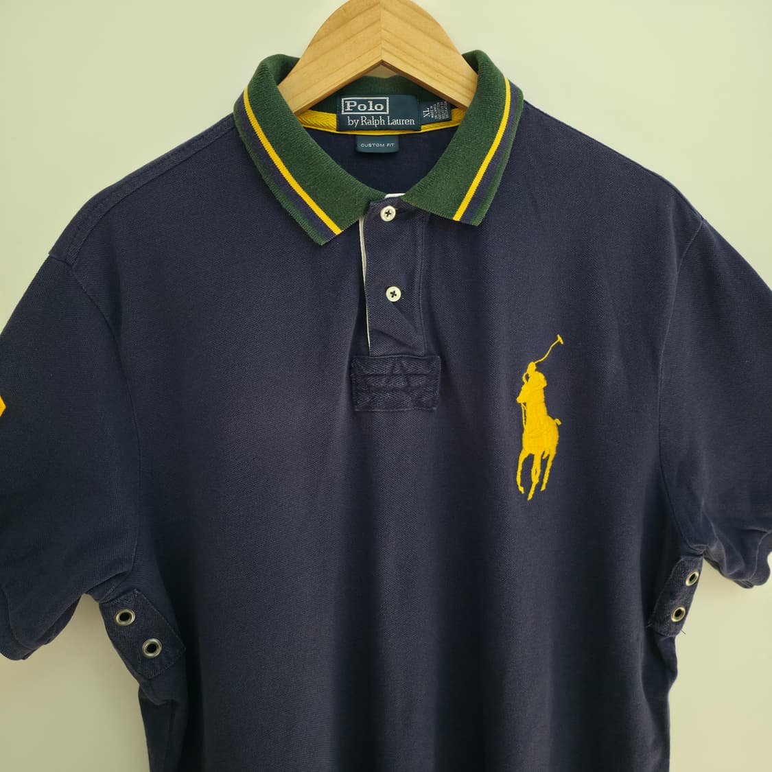[XL] 폴로 랄프로렌 빅포니 네이비 럭비 카라티 상품이미지2