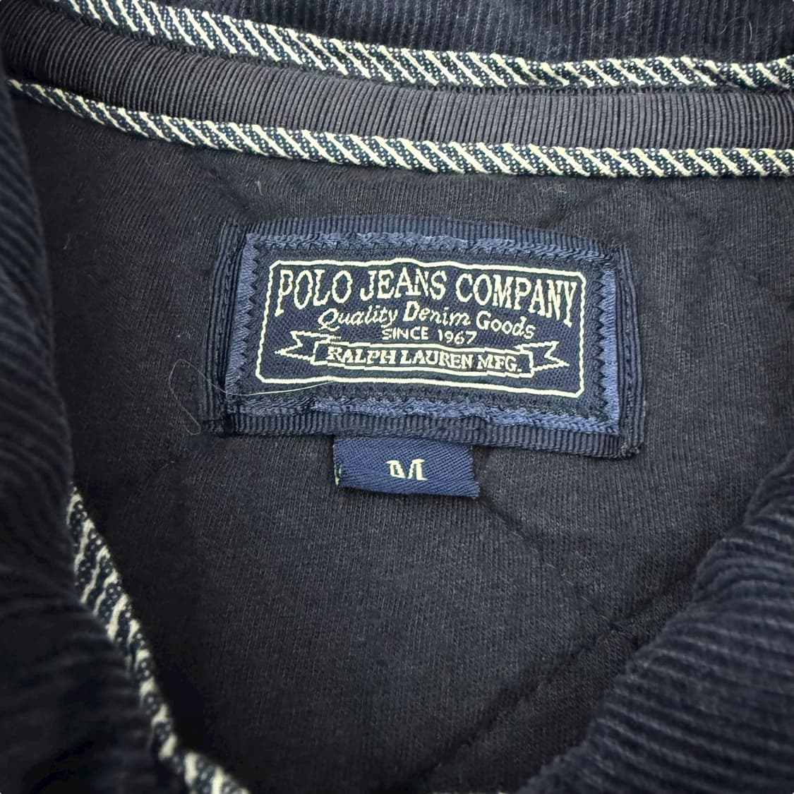 폴로 랄프로렌 진스 네이비 코튼 퀄팅 자켓 상품이미지8