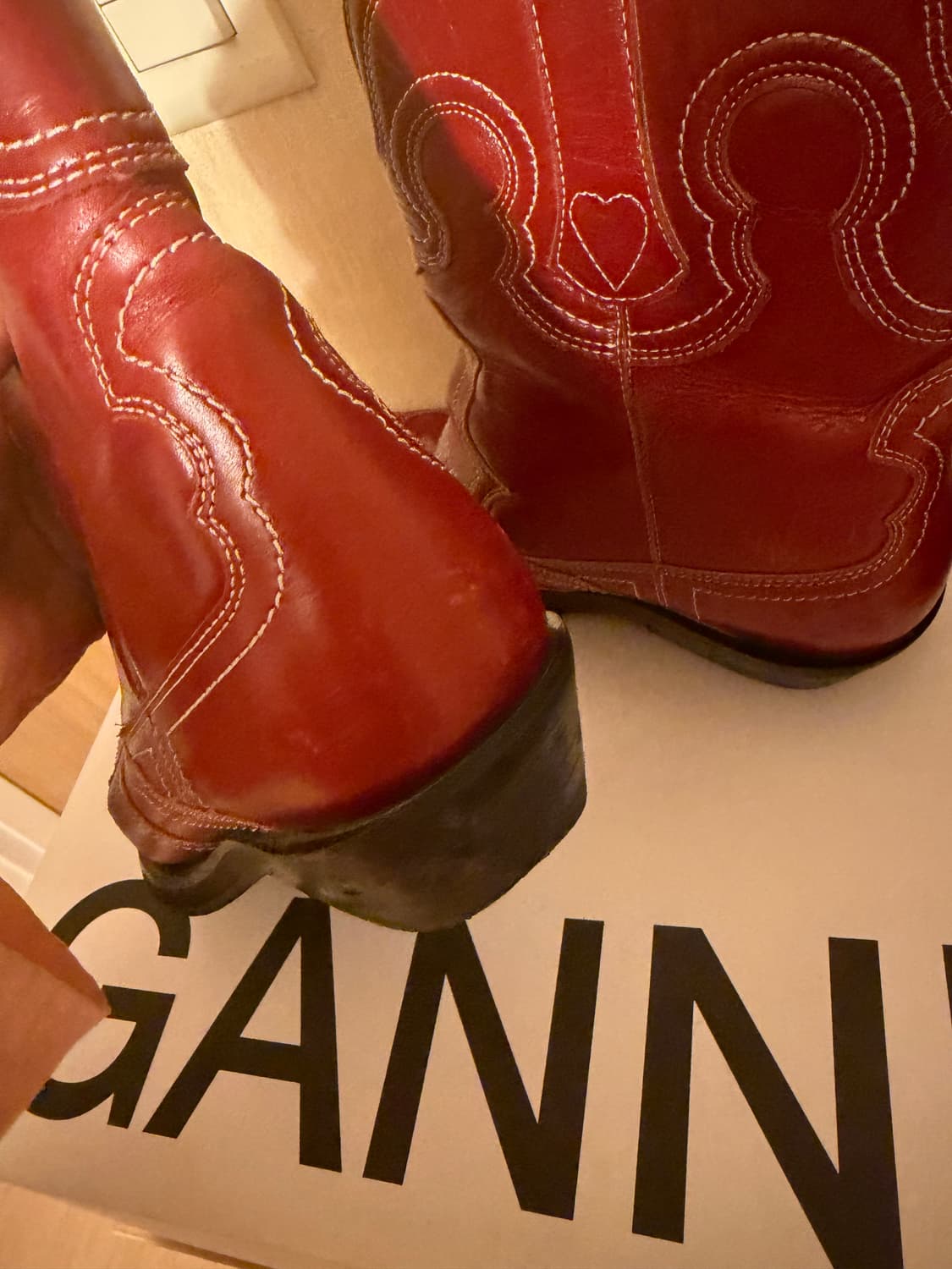 가니 웨스턴 부츠 상품이미지6