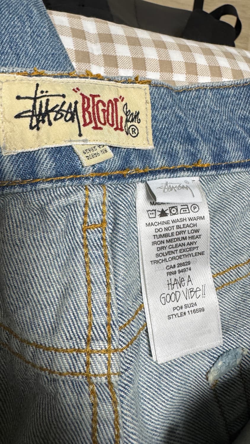 32)Stussy Denim Big OL' Jean Medium Blue 상품이미지3