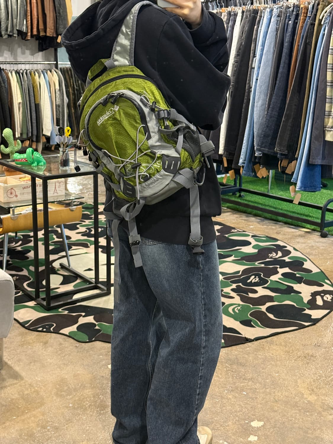 컬럼비아 미니 백팩 말차 상품이미지7