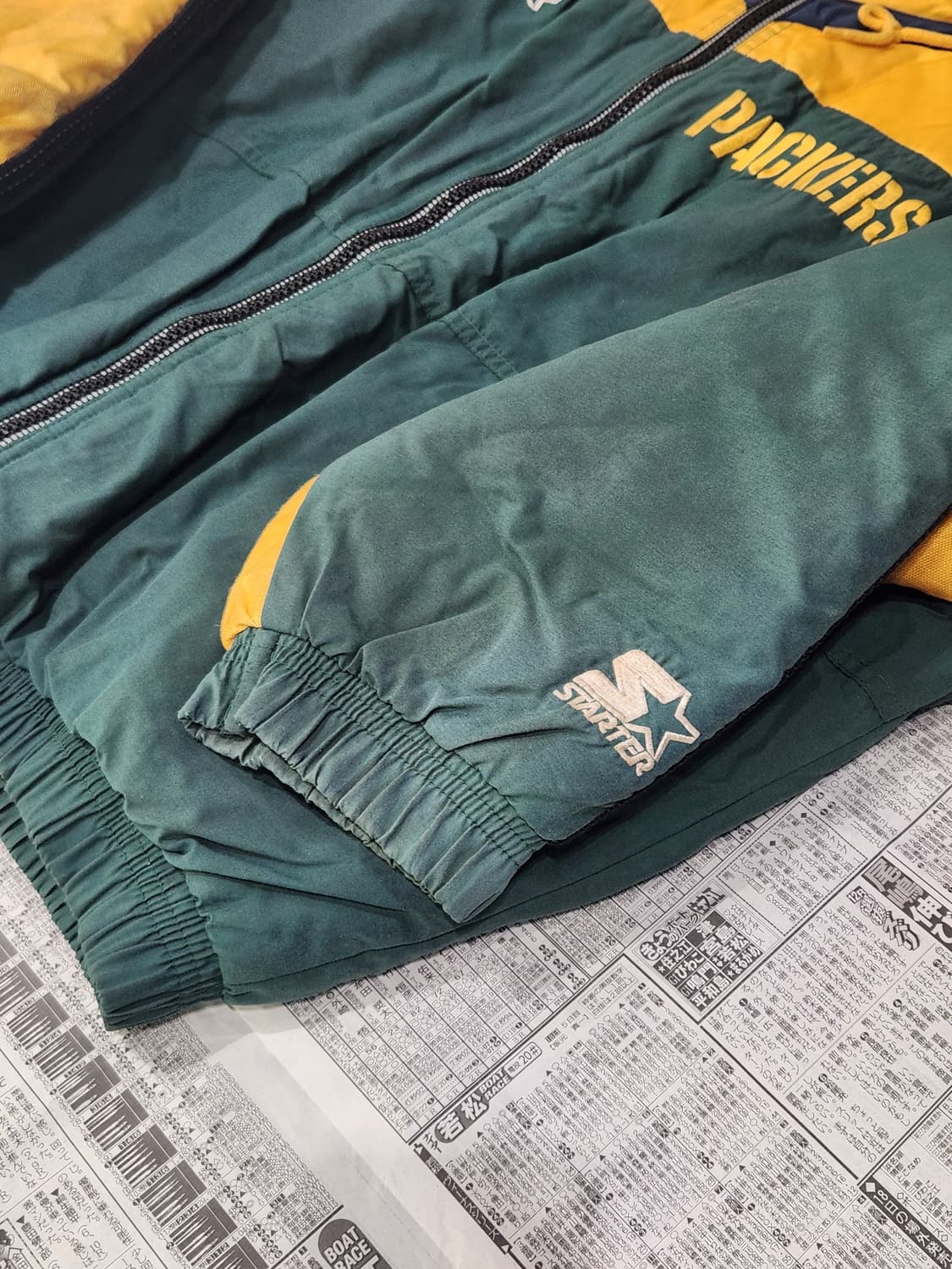 90's STARTER 그린베이 패커스 팀자켓 M 상품이미지4