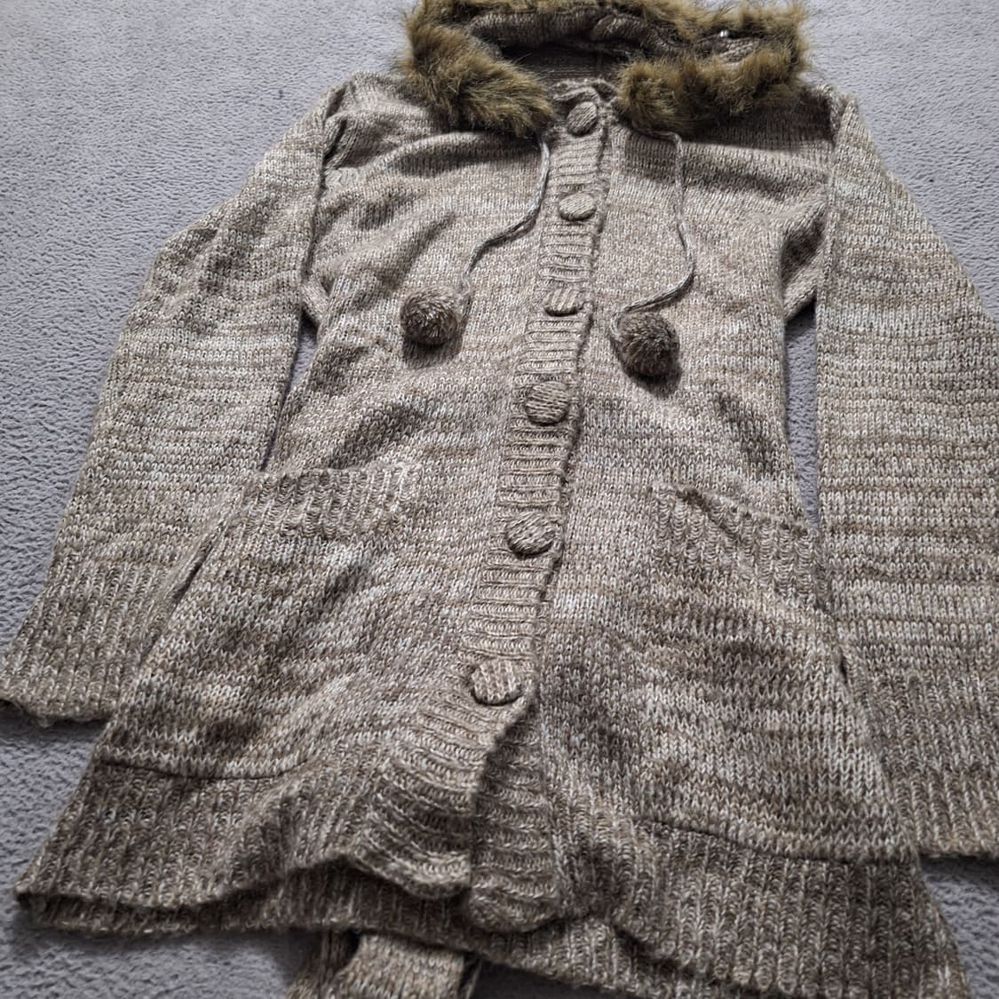 Fur cardigan 상품이미지3