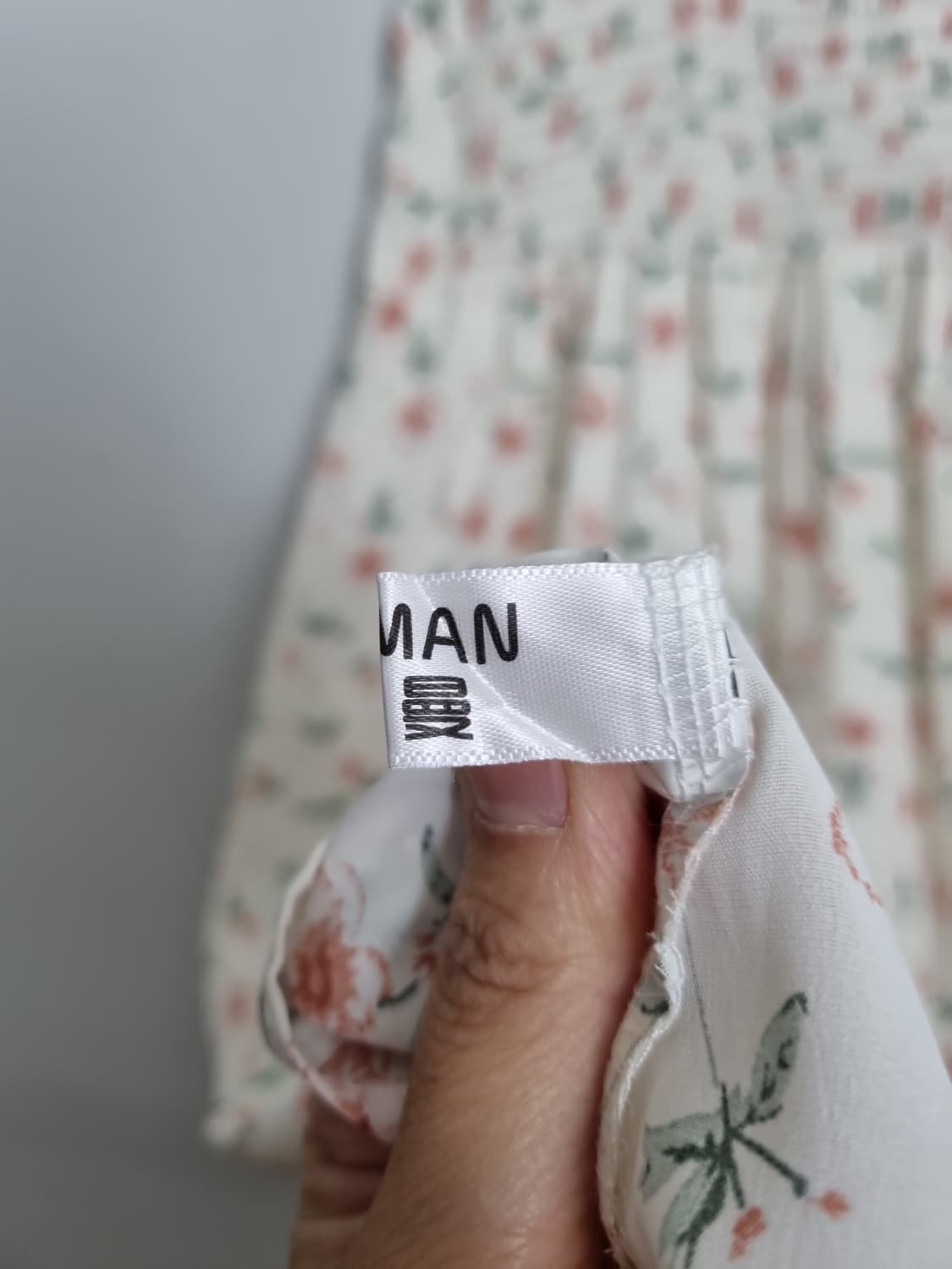 KA MAN 플라워 패턴 끈나시 롱 원피스 상품이미지8