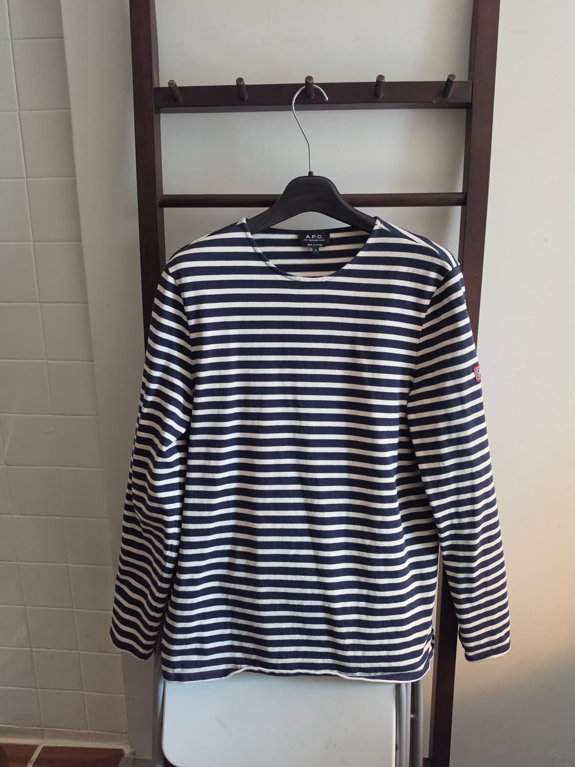 A.P.C. 아페쎄 스트라이프 긴팔 티셔츠 상품이미지1