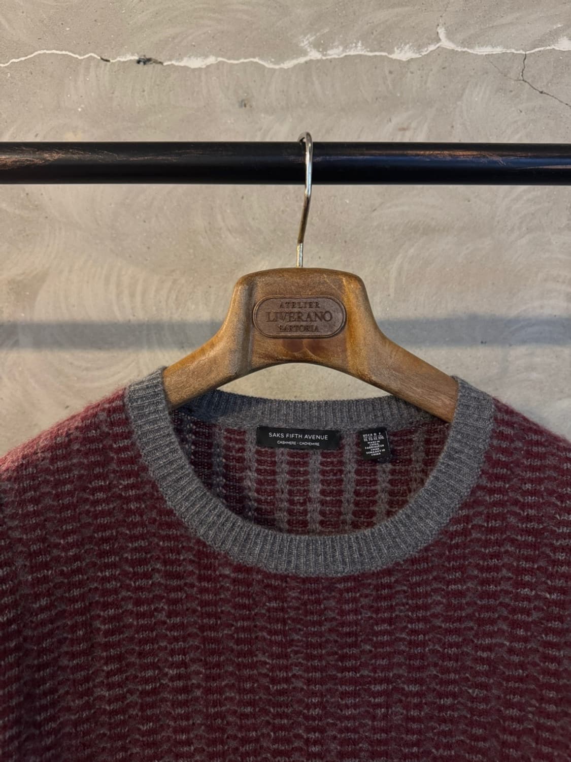 삭스피프스애비뉴 캐시미어 니트 100 상품이미지2