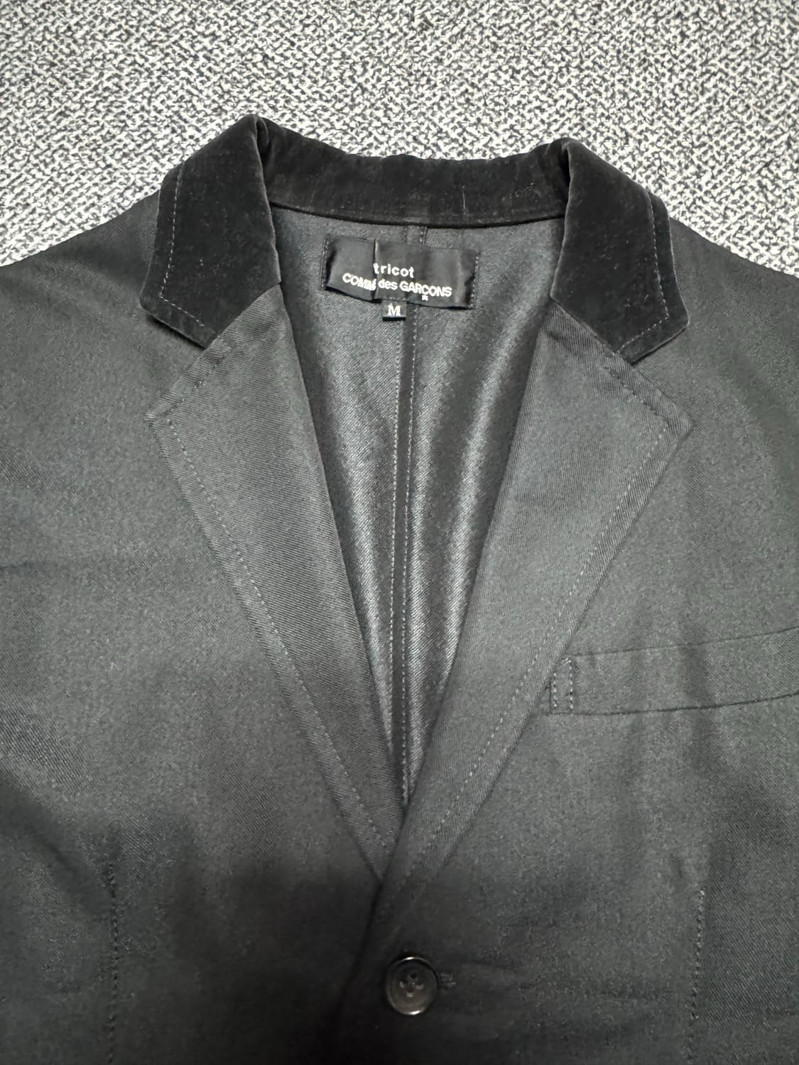 꼼데가르송 트리콧 블레이저 상품이미지2