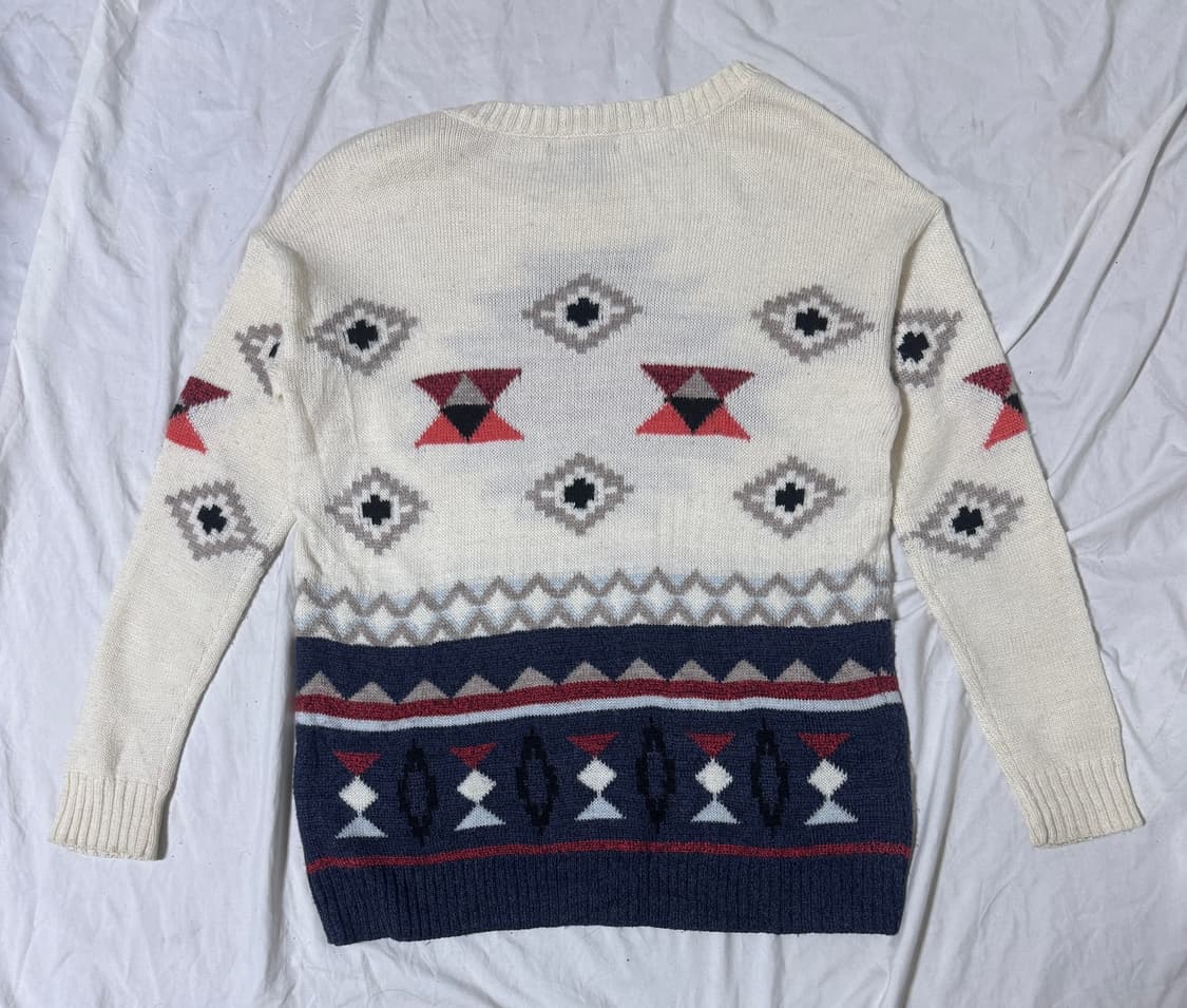 American eagle outfitters 네이티브 패턴 니트  상품이미지2