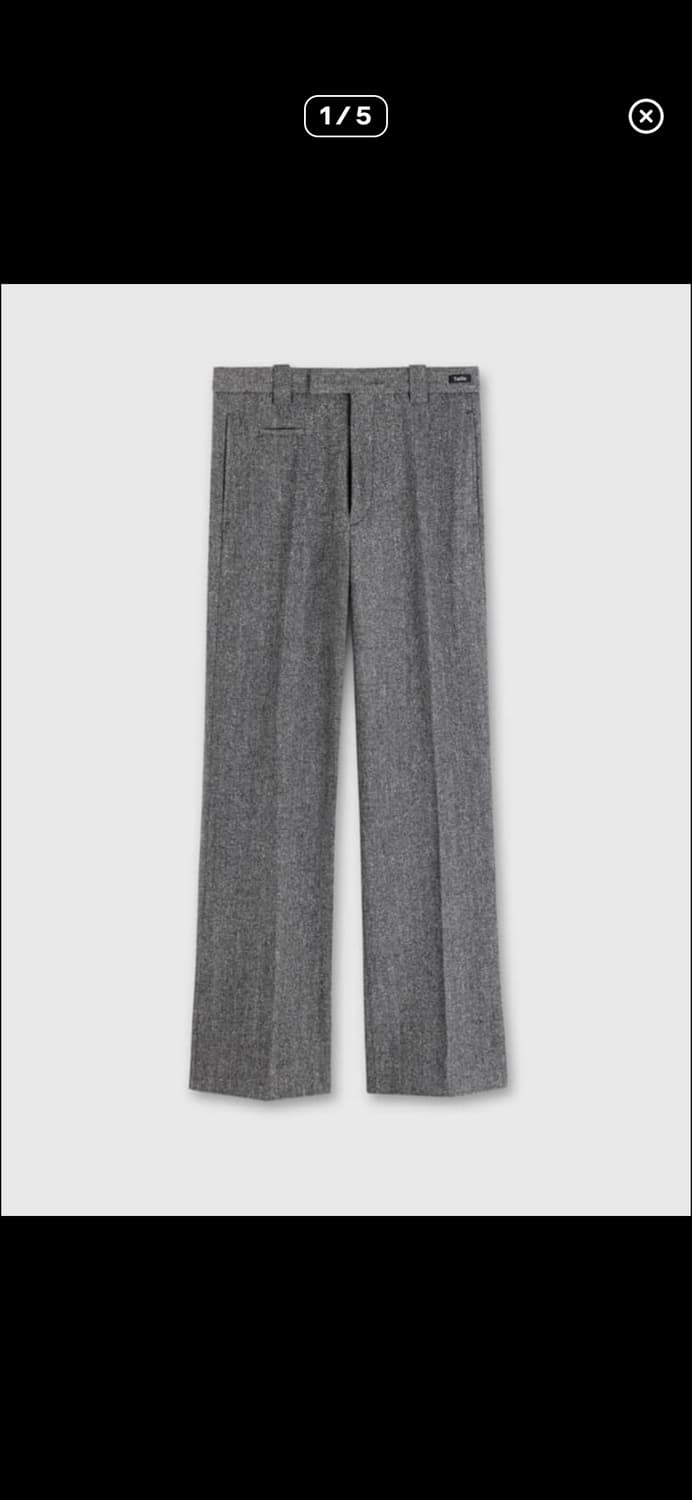 타일레 울 헤링본 팬츠 상품이미지1