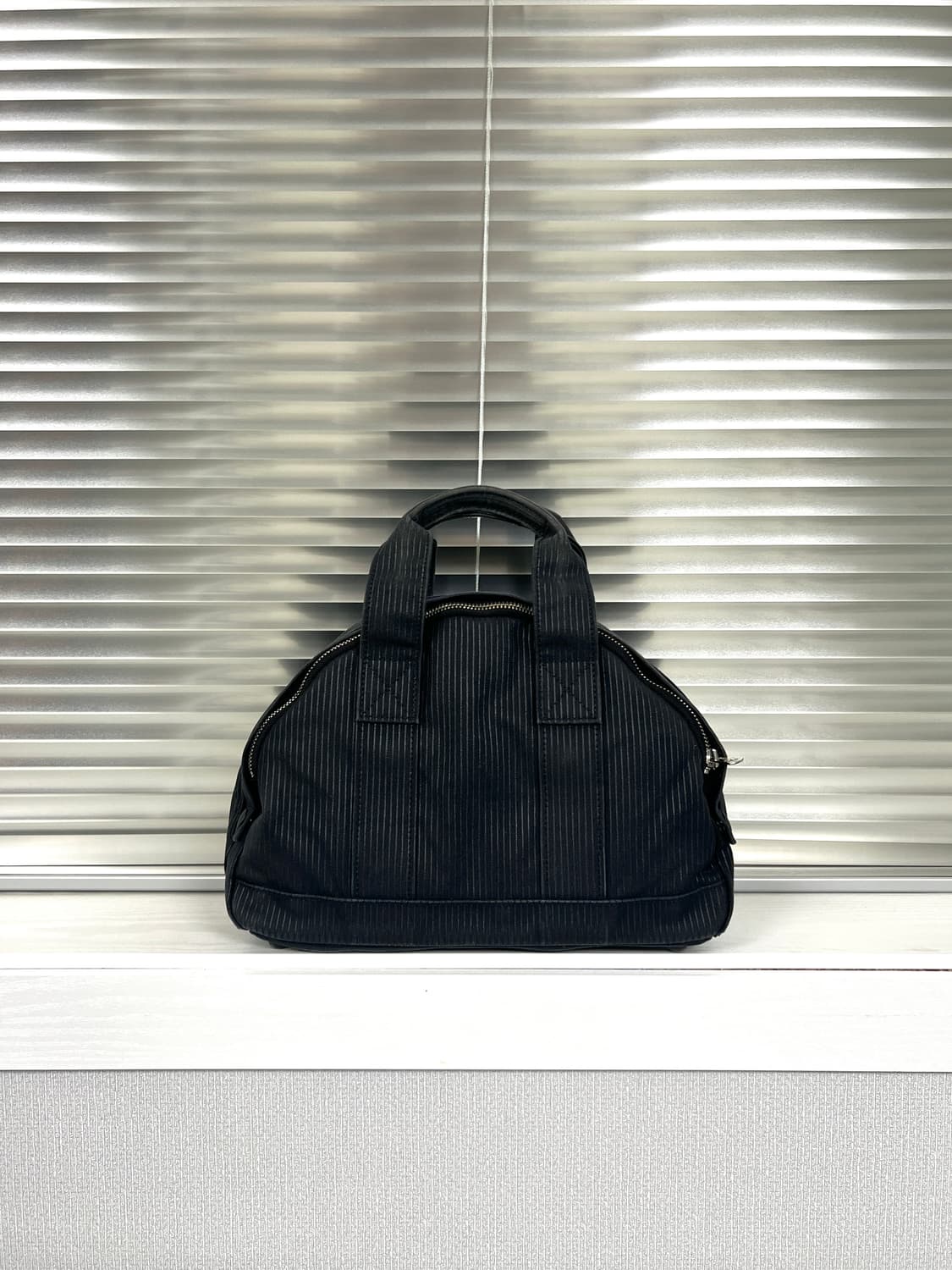 PORTER-TOTE BAG M (Washed Stripe Black) 상품이미지4