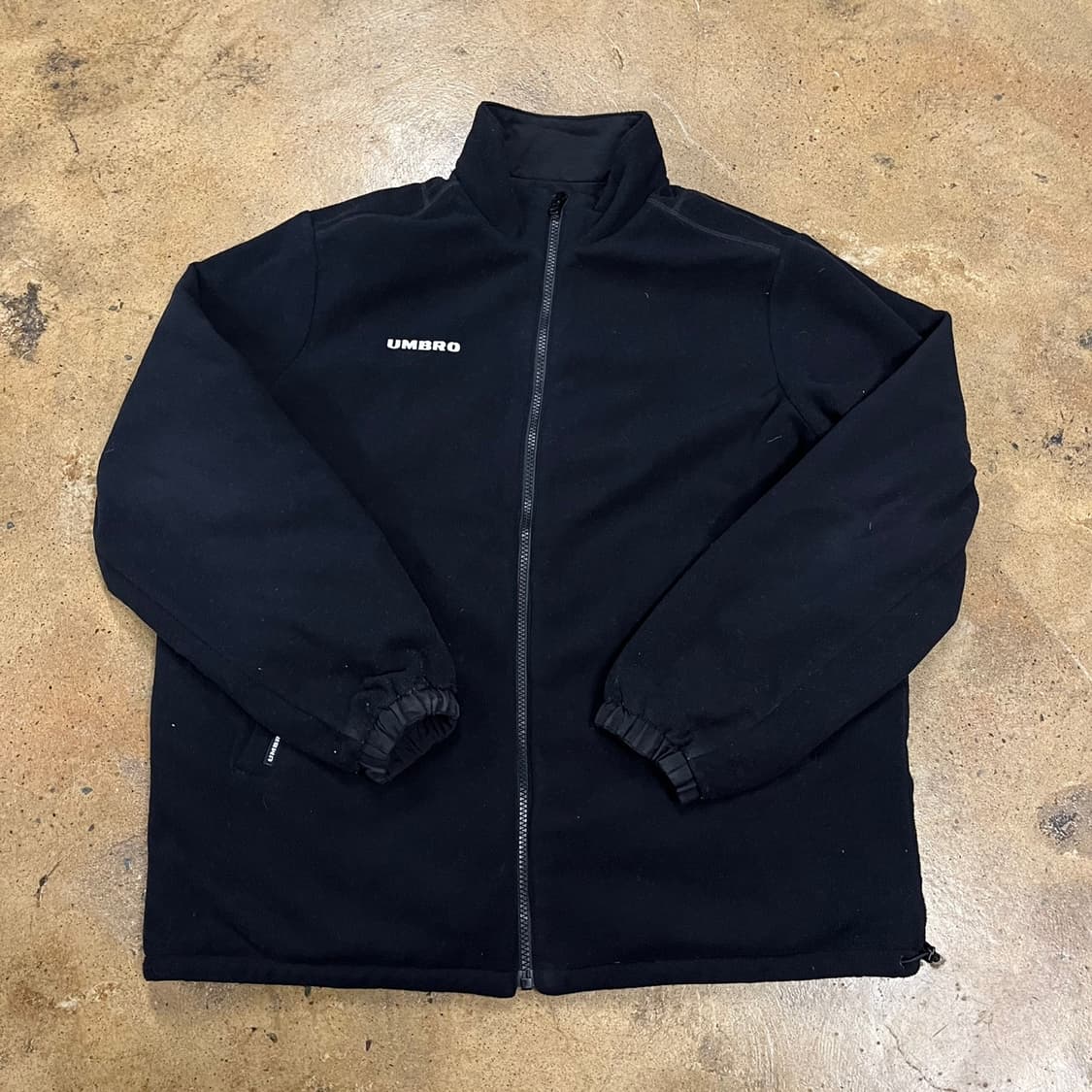 [정품/S] 엄브로 블랙 풀집업 자켓 b10 상품이미지2