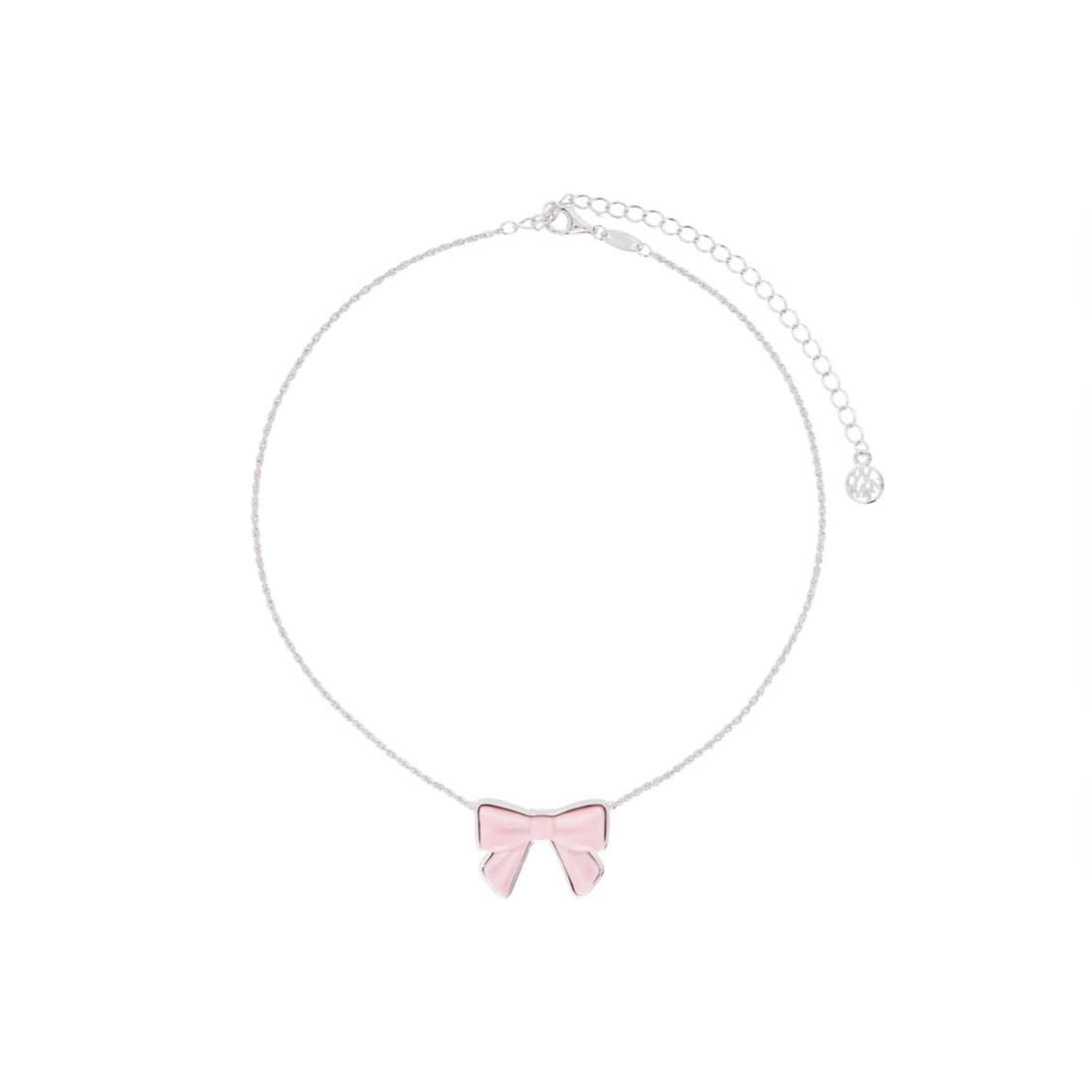 슈슈통 x 위민 양면 세라믹 리본 목걸이 상품이미지1