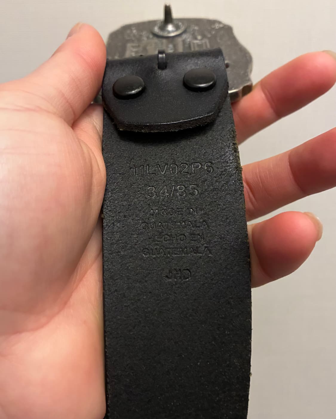 (30~34)Levis 리바이스 헤리티지 빅버클 소가죽 레더벨트  상품이미지9