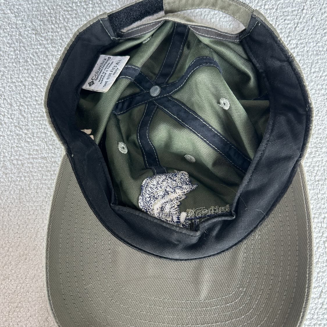 컬럼비아 볼캡 모자 카키색 상품이미지5