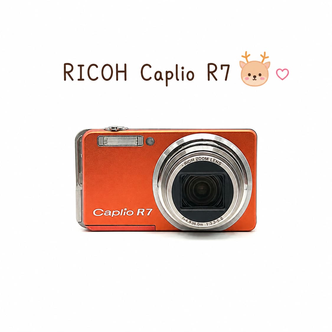 한글지원✨️리코 Caplio R7 오렌지 🍊 상품이미지1