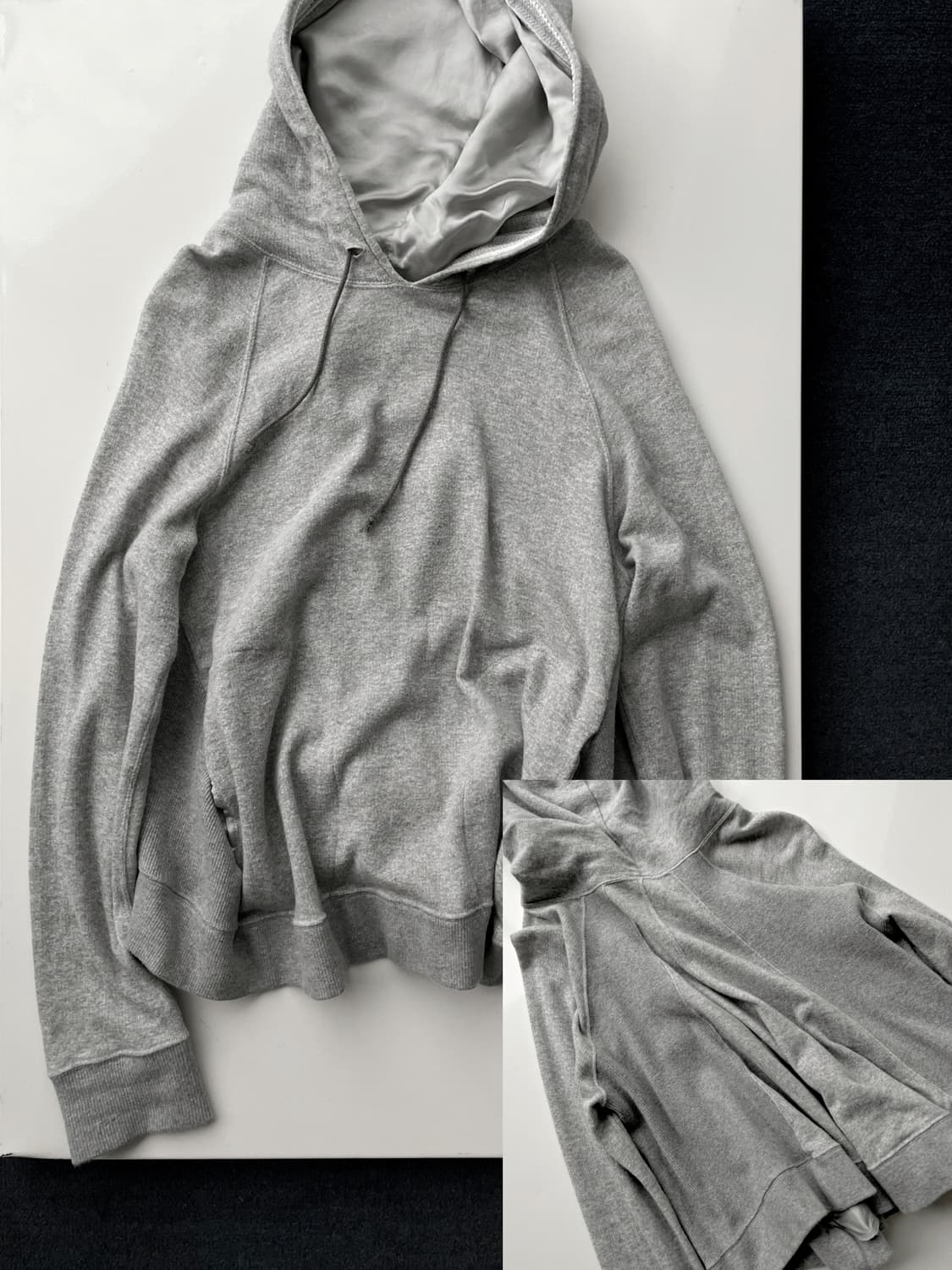 Design incision hoodie 상품이미지1