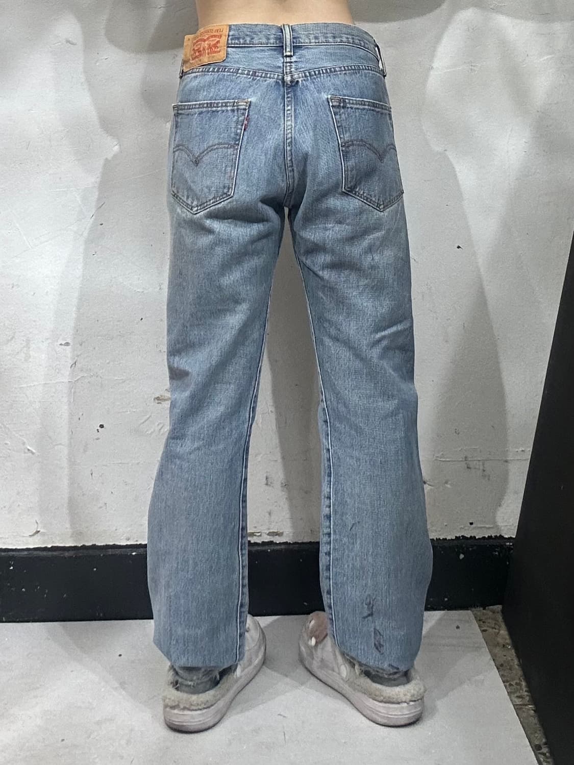 리바이스 501 연청 데님 팬츠 청바지 32 상품이미지3