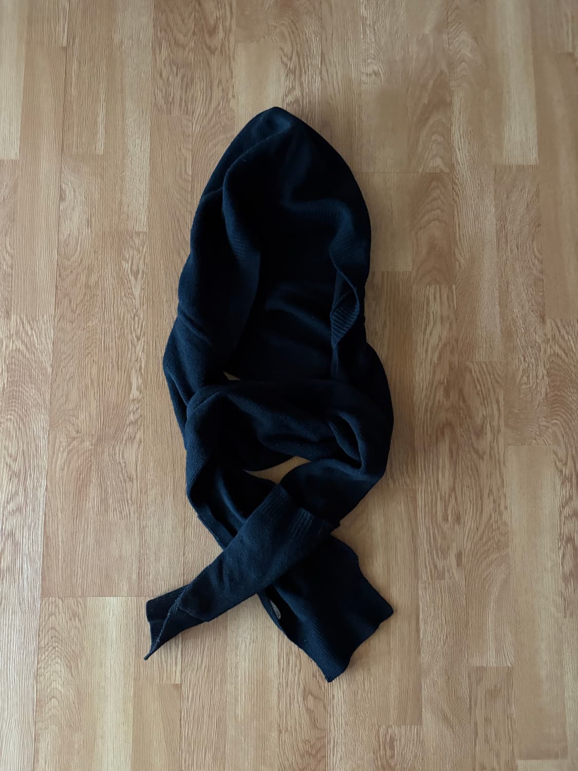 [OS] 빈티지 니트 후드 스카프 상품이미지1