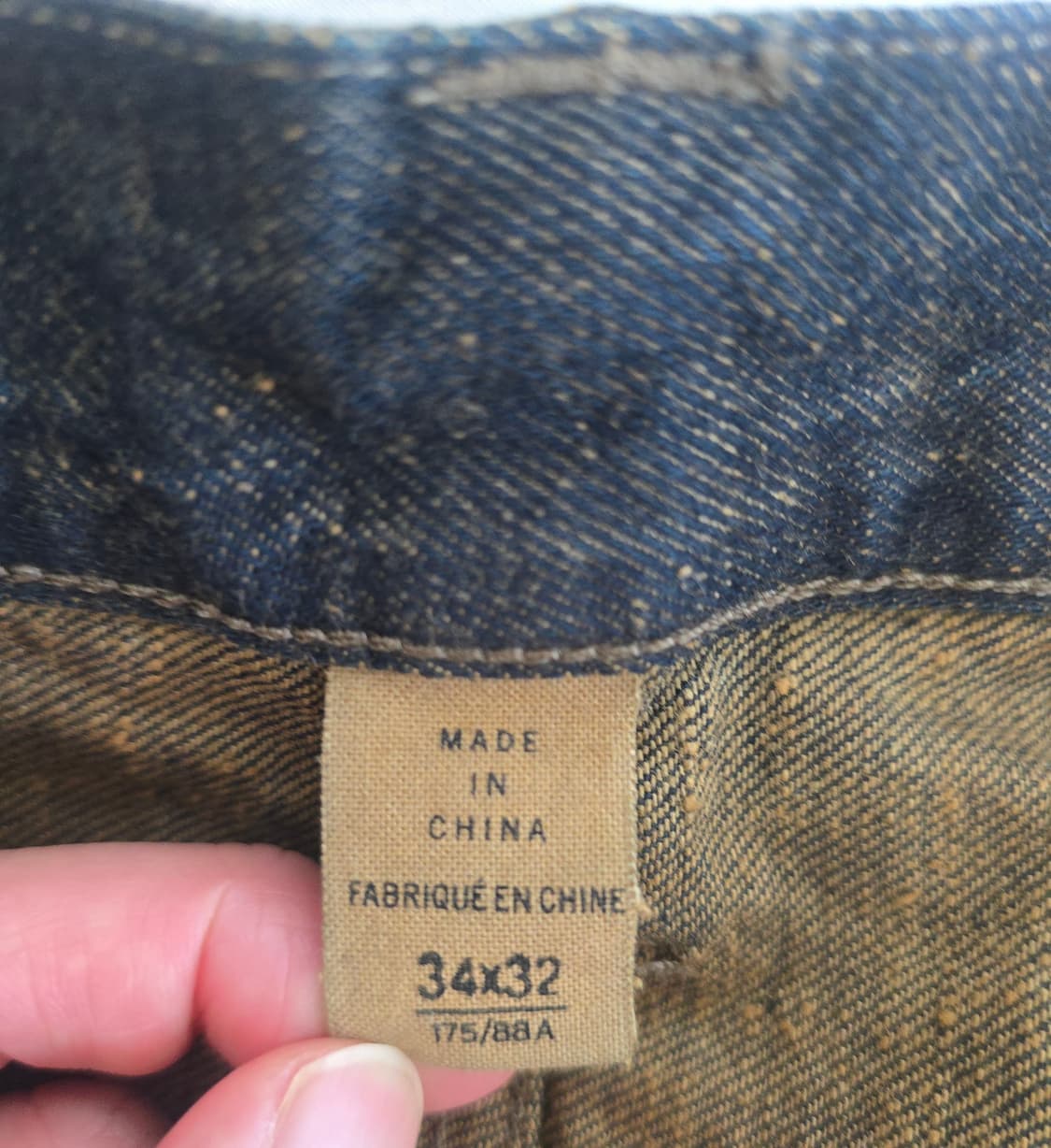 [RRL] 신치백 서스펜더 데님 34x32 (782612365001) 상품이미지5