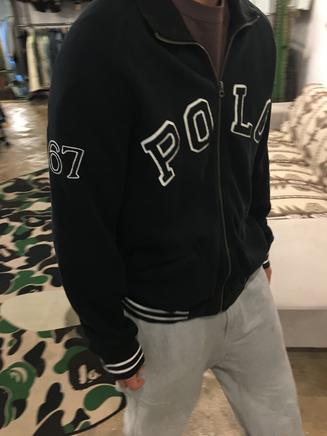 폴로 랄프로렌 바시티 집업 자켓 상품이미지10