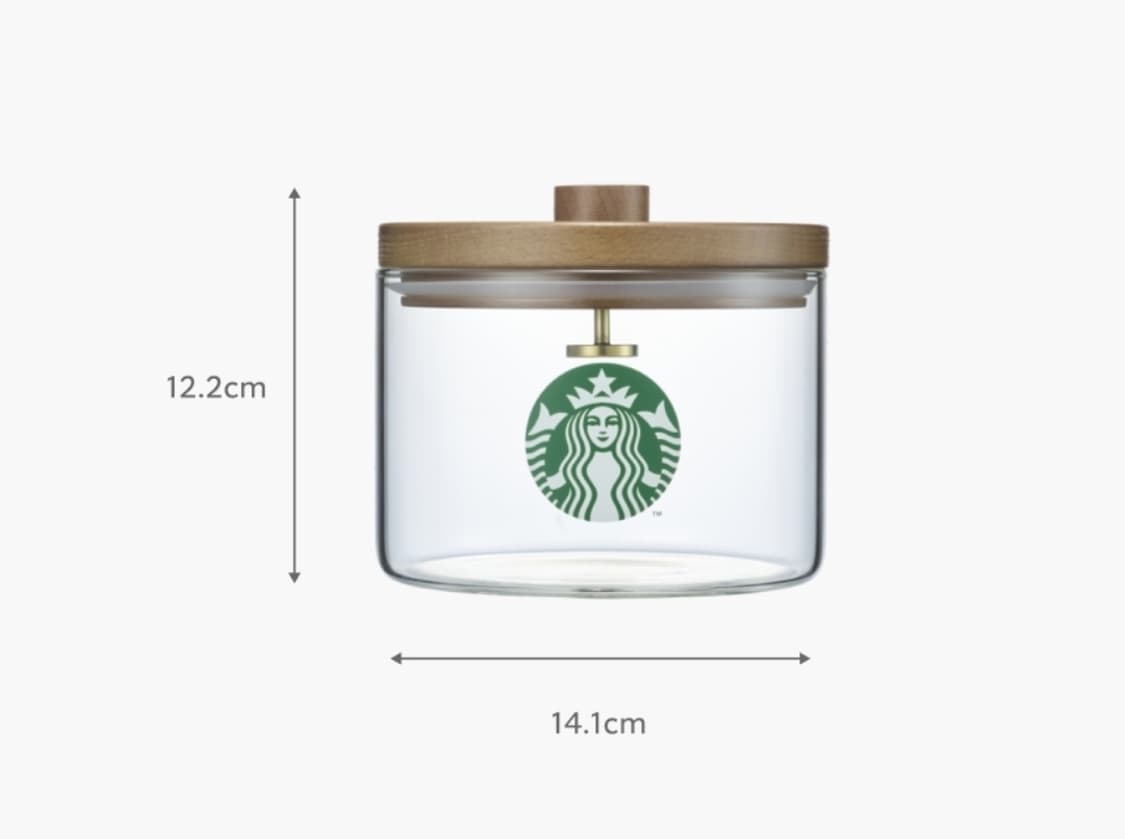 스타벅스 글라스 컨테이너 상품이미지3