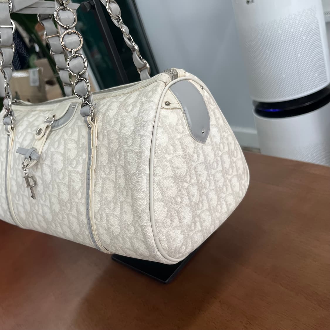 디올 오블리크 하트참 보스턴백 상품이미지5