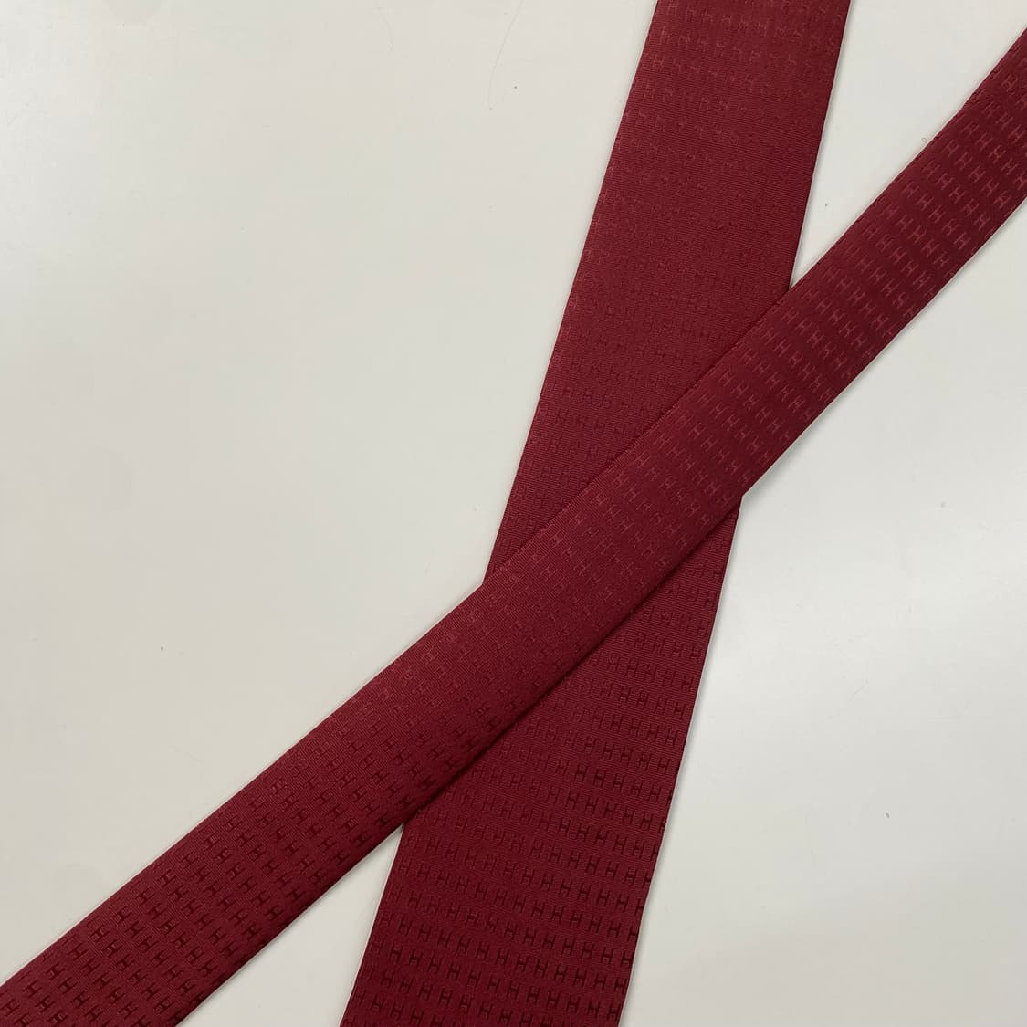 에르메스(HERMES) H모노그램 명품 정품 넥타이 상품이미지4