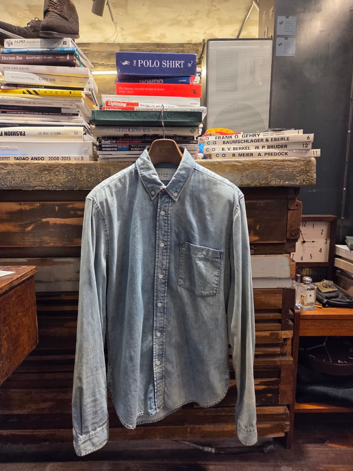 산드로 버튼다운셔츠  상품이미지7