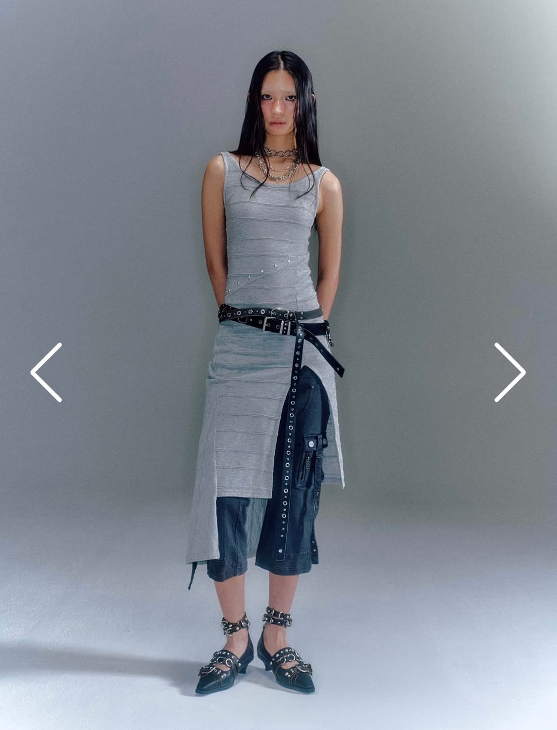 베이컨트아카이브 JADEY SLEEVELESS LONG ONE-PIECE 상품이미지3