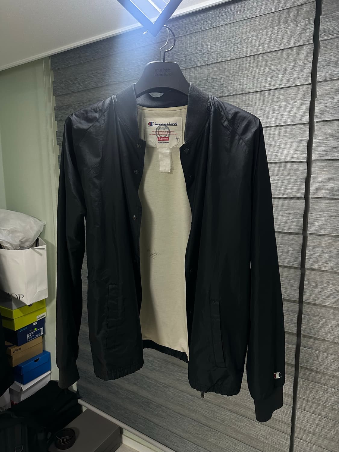 슈프림&챔피온 코치자켓 (m) 상품이미지2