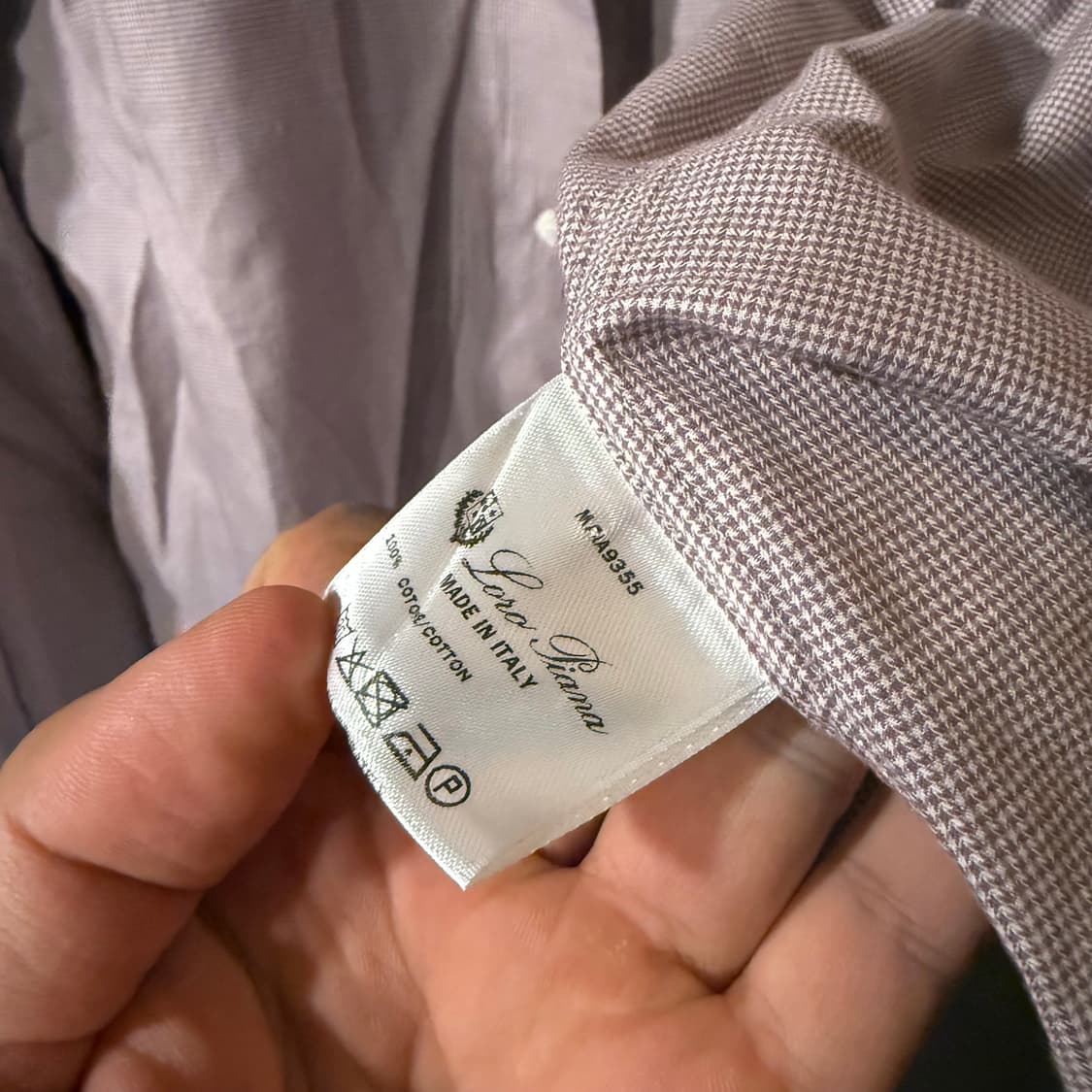 로로피아나 드레스 셔츠 판매 합니다. 상품이미지5