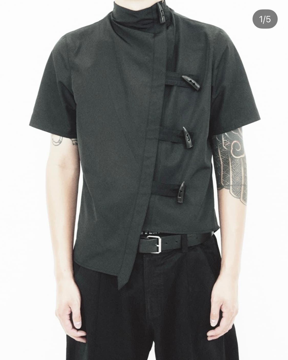 [2] yyyy BLACK HORN NYLON SHIRTS 상품이미지1