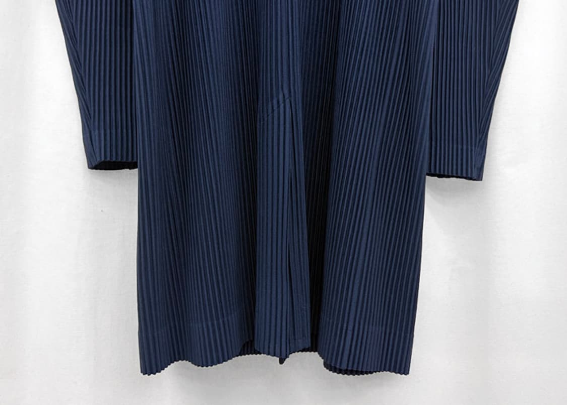 옴므플리세 이세이미야케 테일러드 플리츠 스탠드 카라 코트 4사이즈 상품이미지7