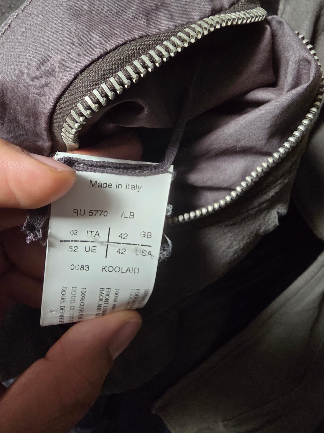 Archive] Rick Owens Blister Lamb Trucker 상품이미지5