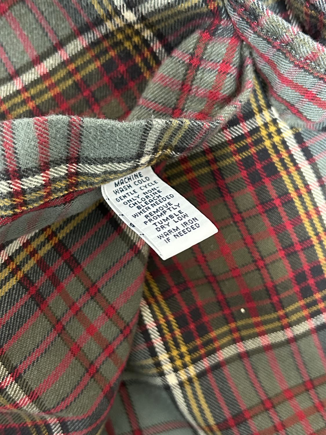 90s 폴로 랄프로렌 헌팅 플라넬 셔츠 상품이미지7