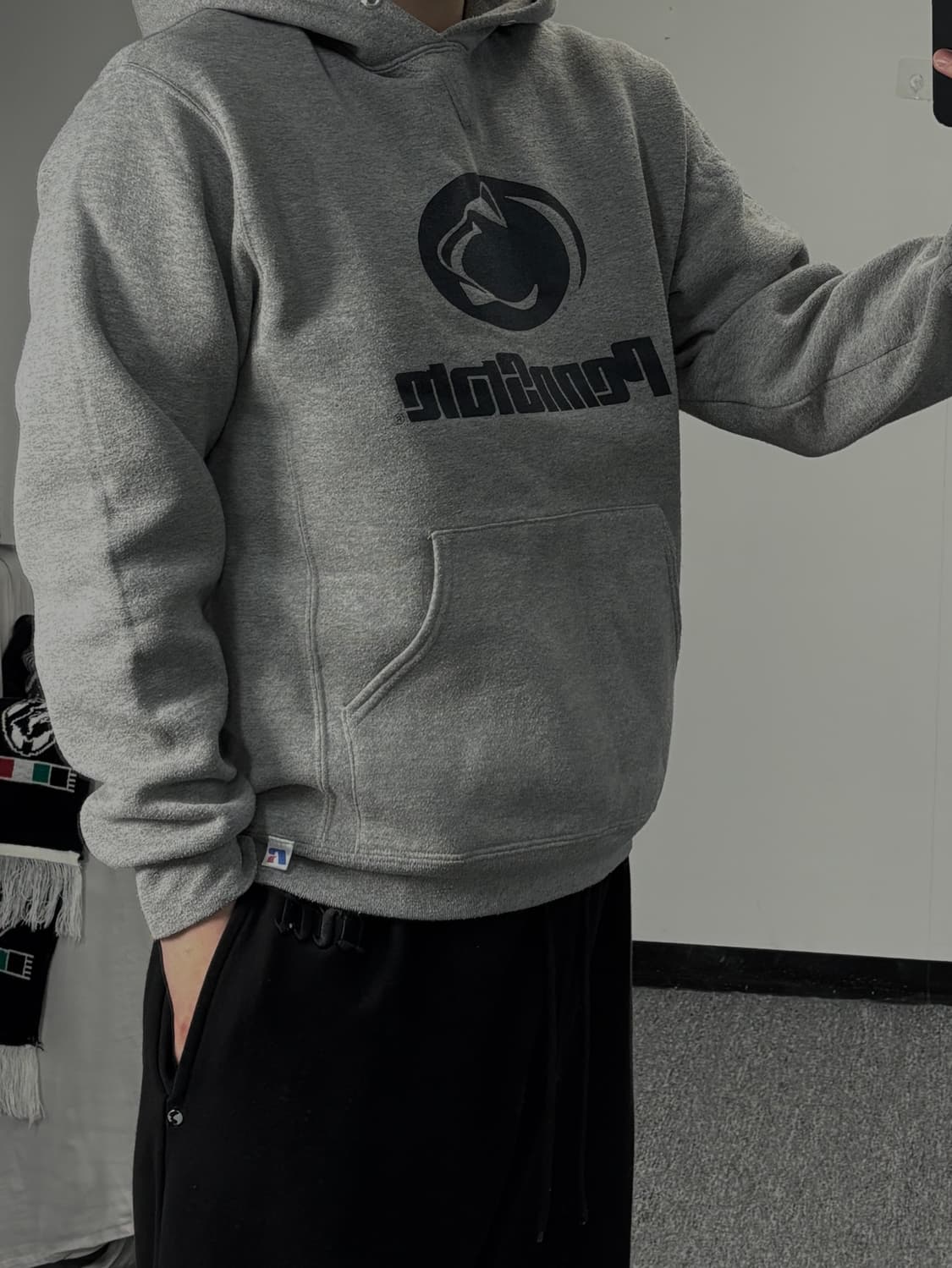 러셀 펜 스테이트 라이온스 80s 후드 티셔츠 상품이미지1