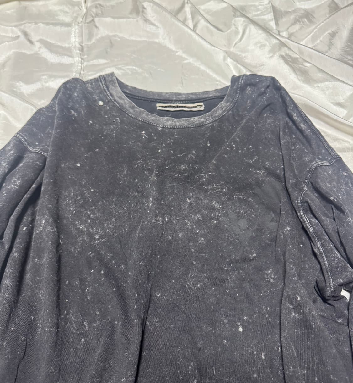 Pigment Washing Oversized Fit Long Sleev 상품이미지4