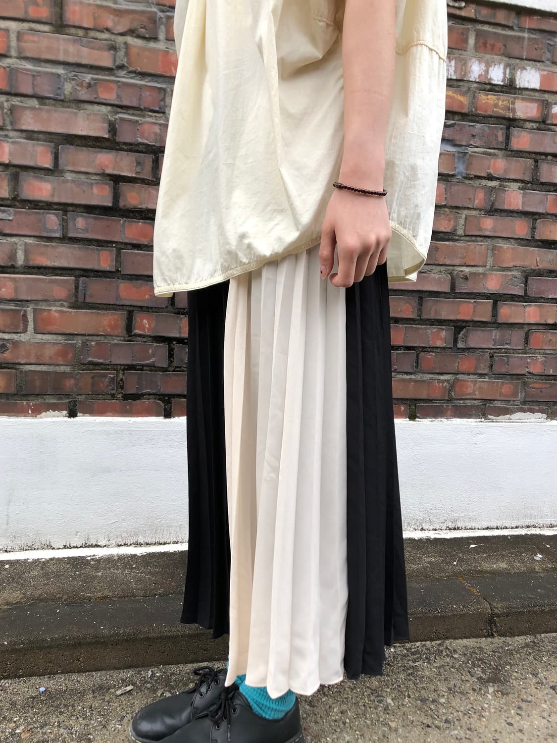 Karl Lagerfeld Chiffon Pleats Skirt 상품이미지3