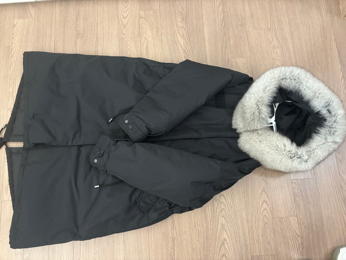 상태최상 지컷 사가퍼 구스다운 야상롱패딩 66 상품이미지3