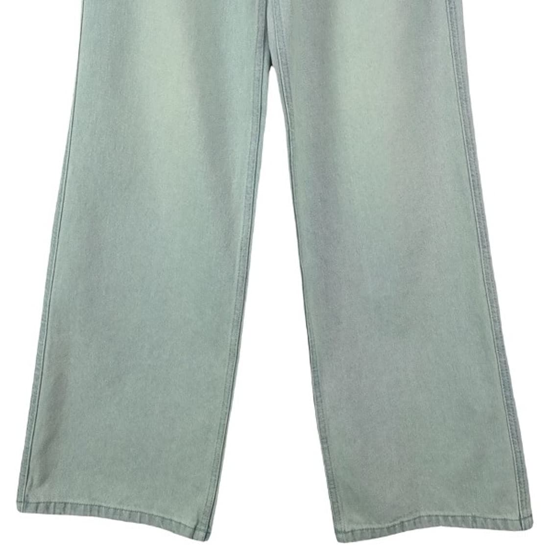 [LEEY YEEL] 아이스워싱 스터드 리벳 와이드 데님팬츠 M19815 상품이미지5