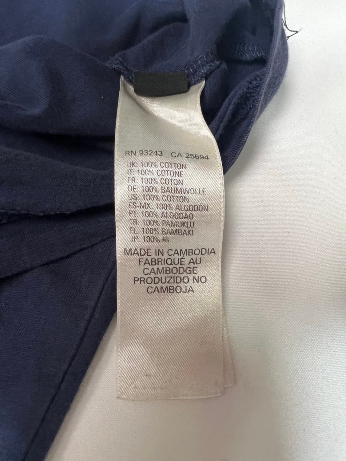 spray detail t-shirt 디젤 스프레이 반팔 상품이미지5