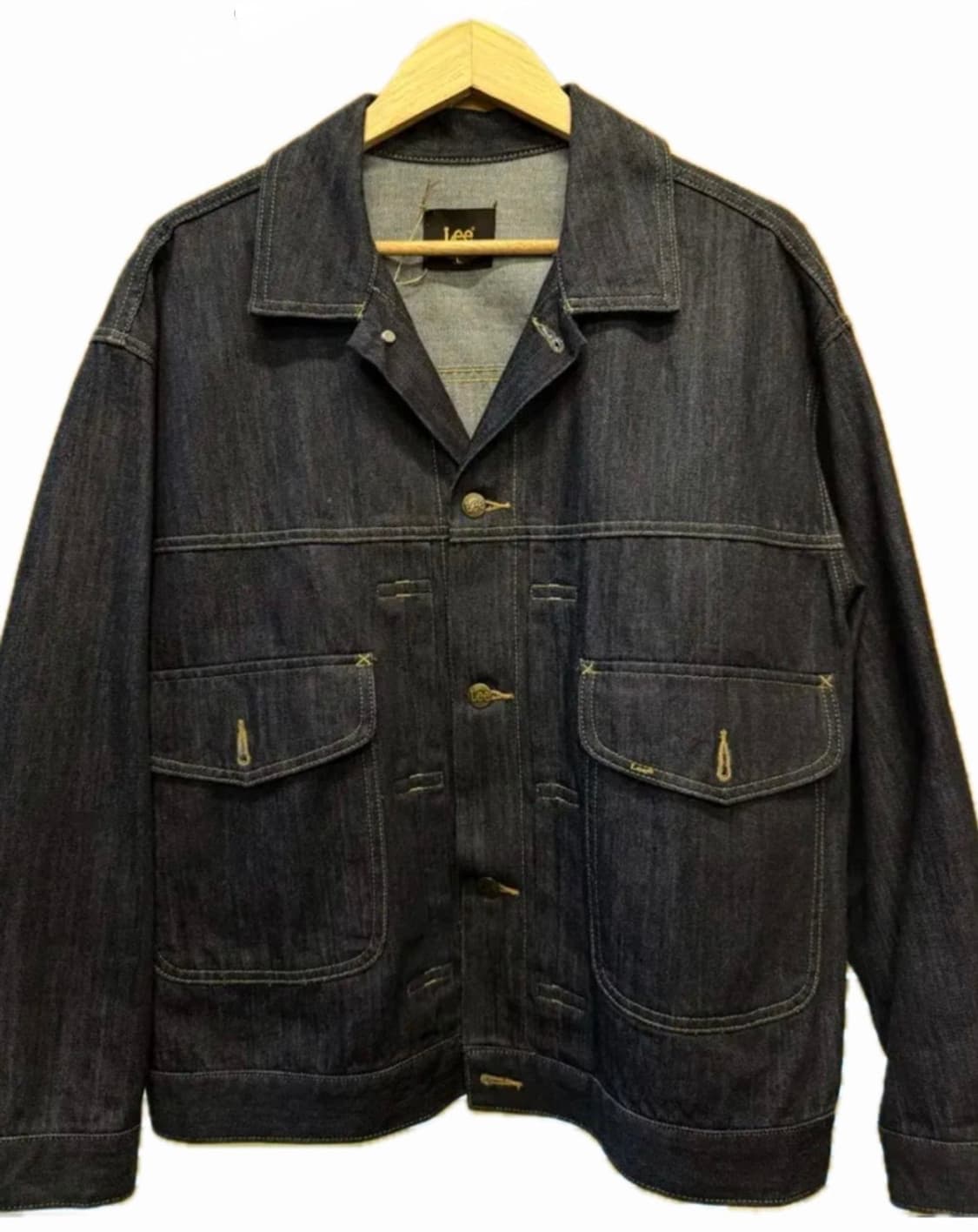 정품 리(LEE) 코듀라 콘밀 데님 자켓(L) 상품이미지1