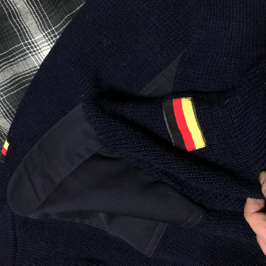 데드스탁 Made 잉글랜드 코만도 독일 밀리터리 니트 상품이미지7