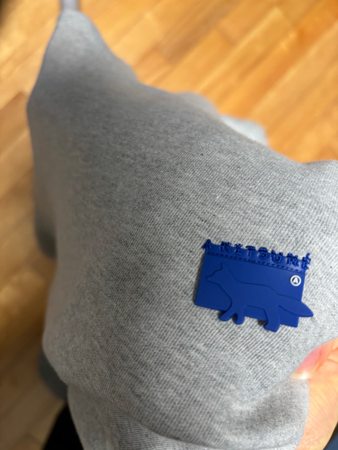 [A2] 메종키츠네 아더에러 폭스 후드 그레이 상품이미지4