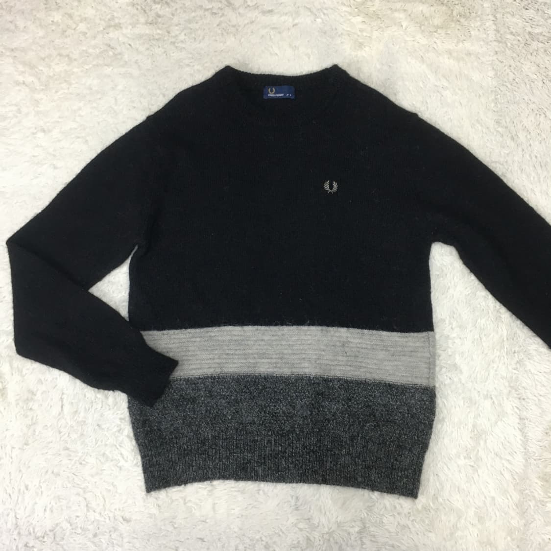 프레드페리 라운드넥니트 CC17 상품이미지1