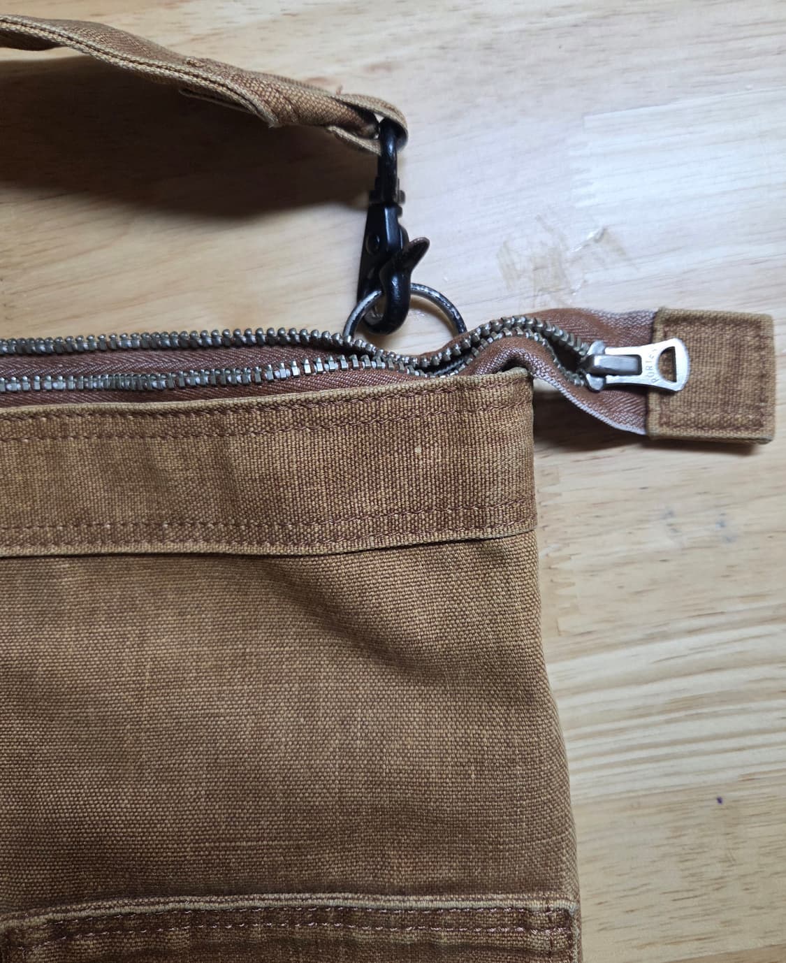 요시다 포터(Yoshida Porter)의 브라운 캔버스 코튼 웨스턴 포 상품이미지5