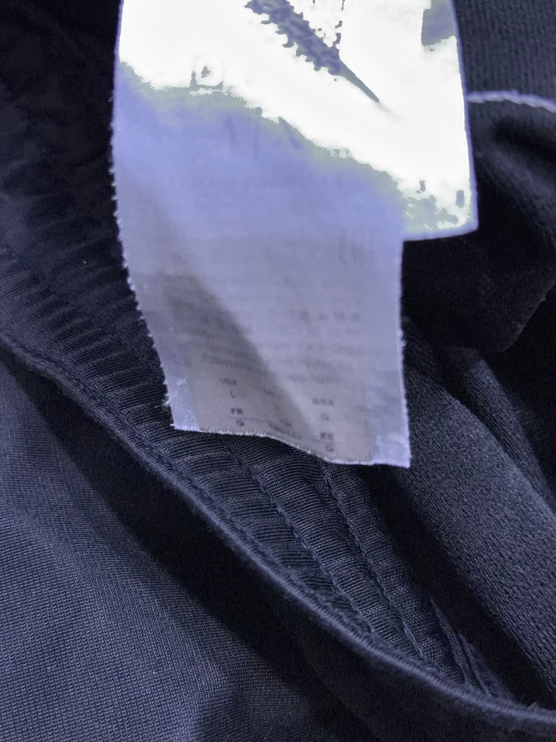 아르마니 익스체인지 사이드 테이프 로고 쇼츠 블랙 L 상품이미지8