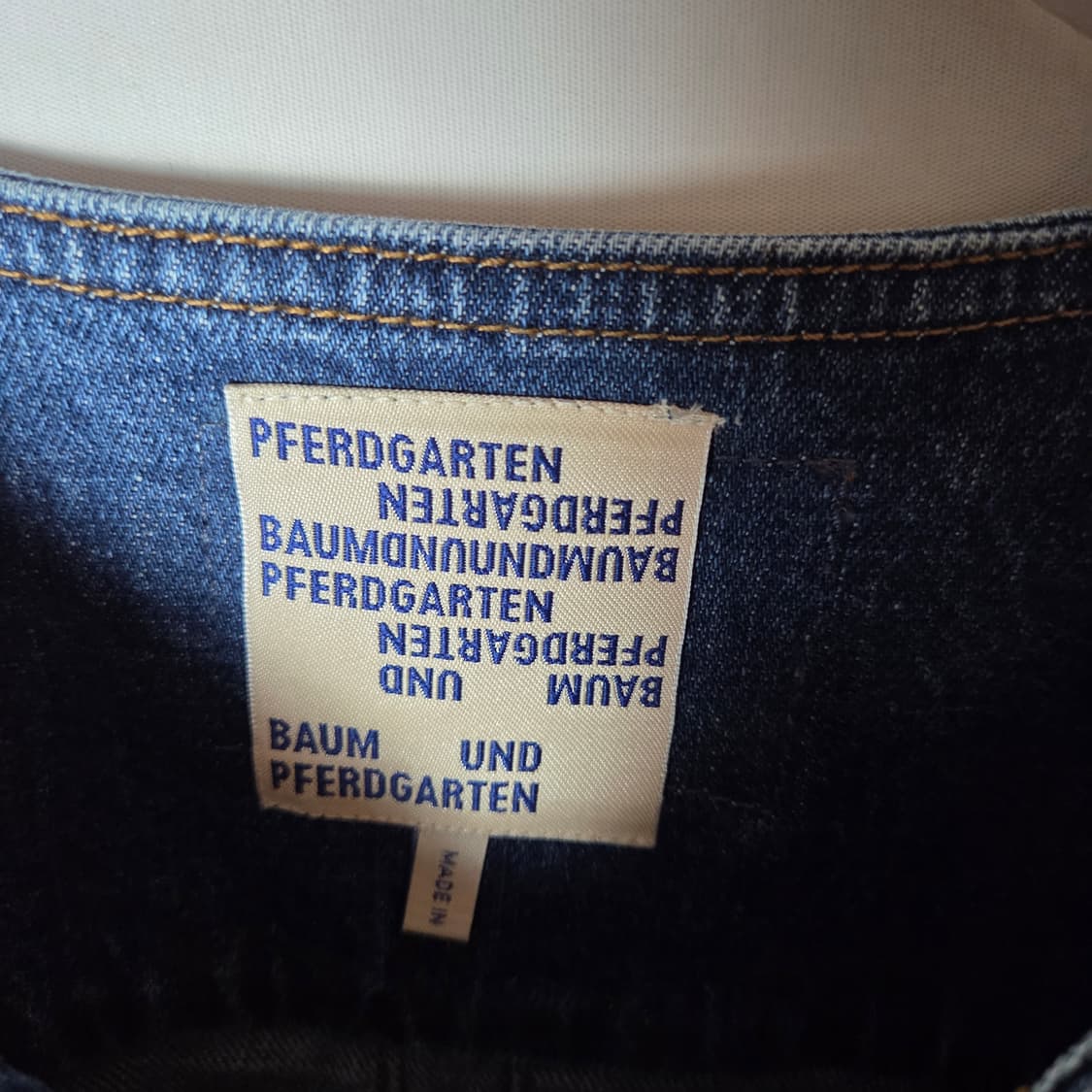 [Baum und Pferdgarten] 카라리스 데님 초어자켓 상품이미지4