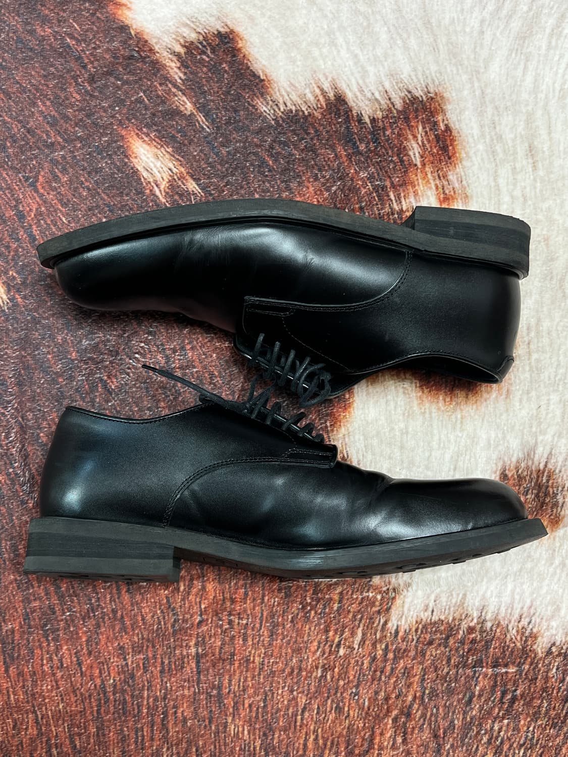 [255] 조셉트 비브람솔 더비 슈즈 블랙 상품이미지3